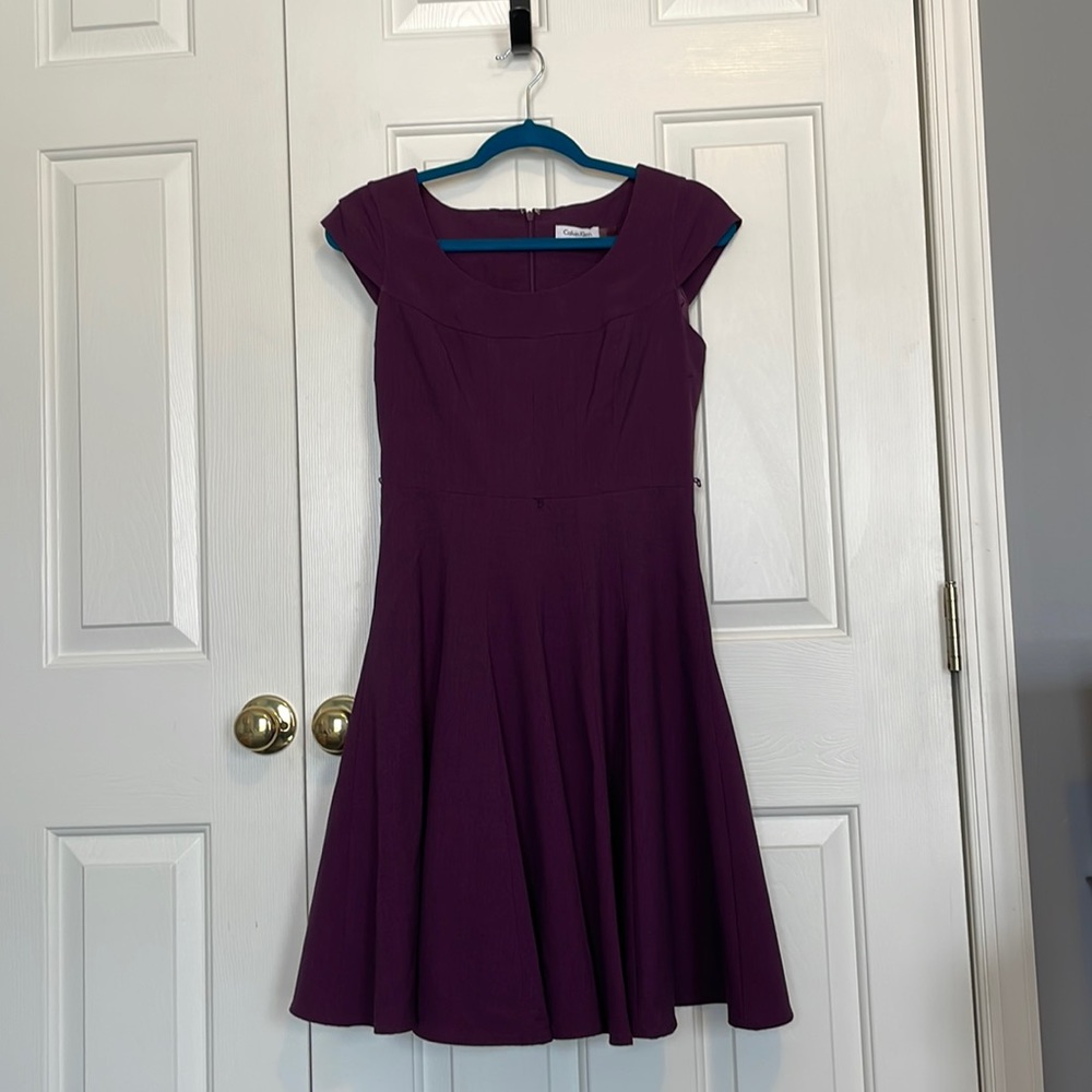 Calvin Klein Fit and Flare Dress Size 4